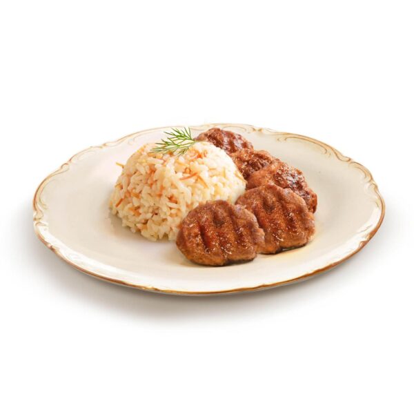 Izgara Köfte & Pirinç Pilavı